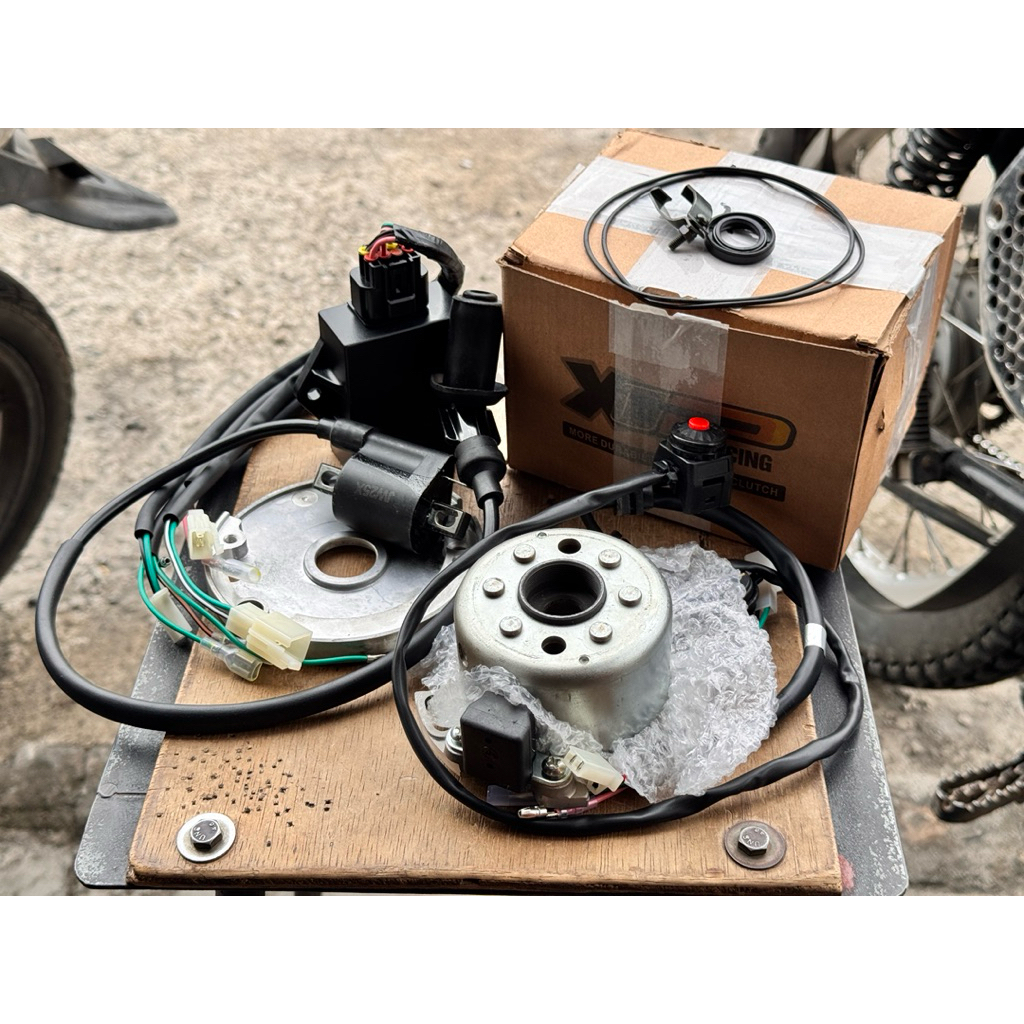 Pengapian Magnet Yz Mahnet Yz Thailand XGP Set Cdi Coil Pnp Rx King baru