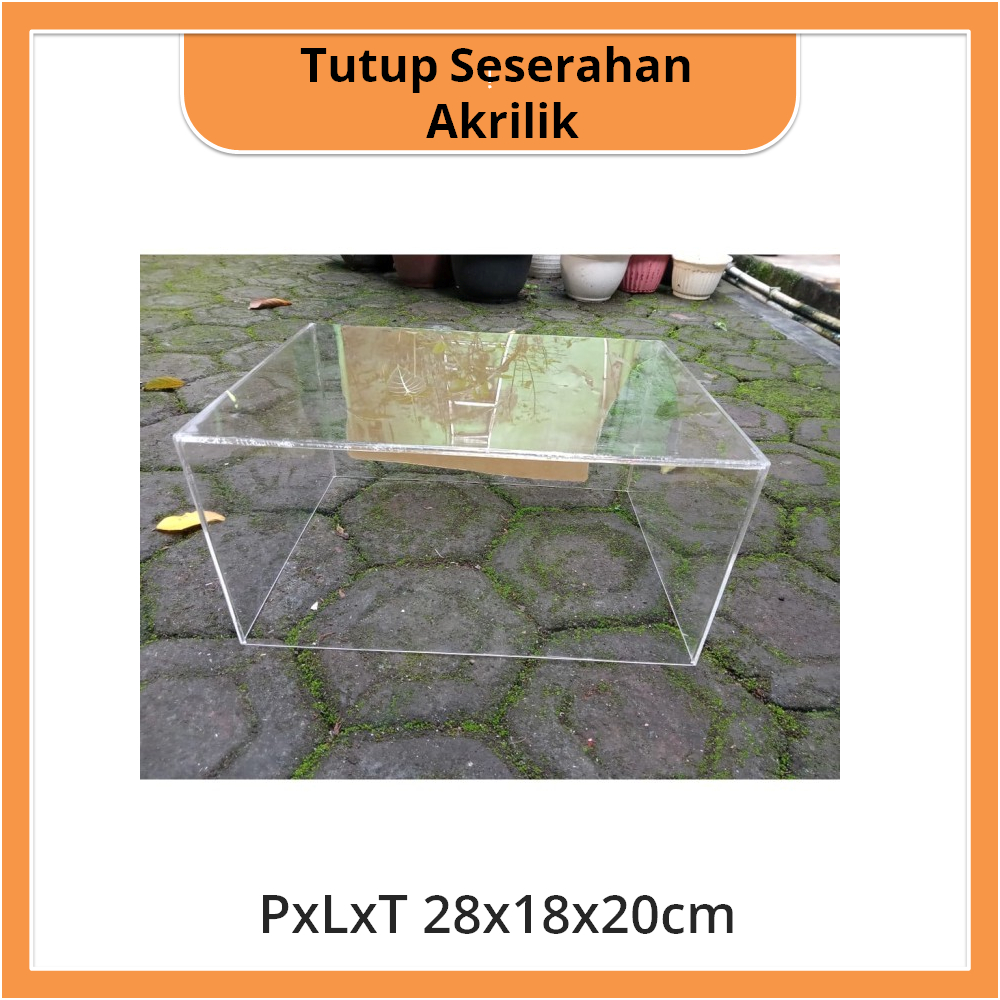 

Tutup Seserahan Akrilik 28x18x20cm
