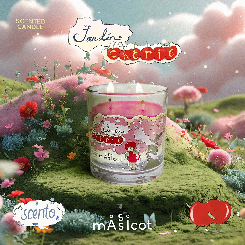 Scented Candle - Massicot - Jardin Cherie