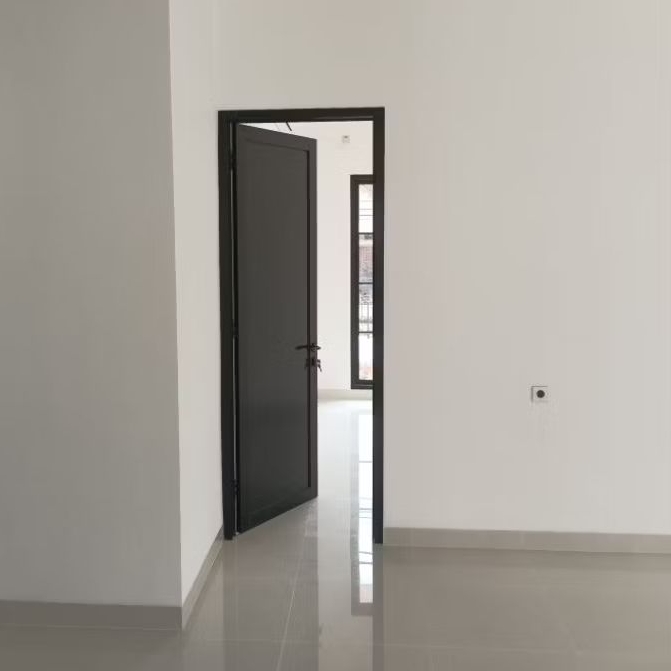 Pintu Alumunium ACP Hitam Polos