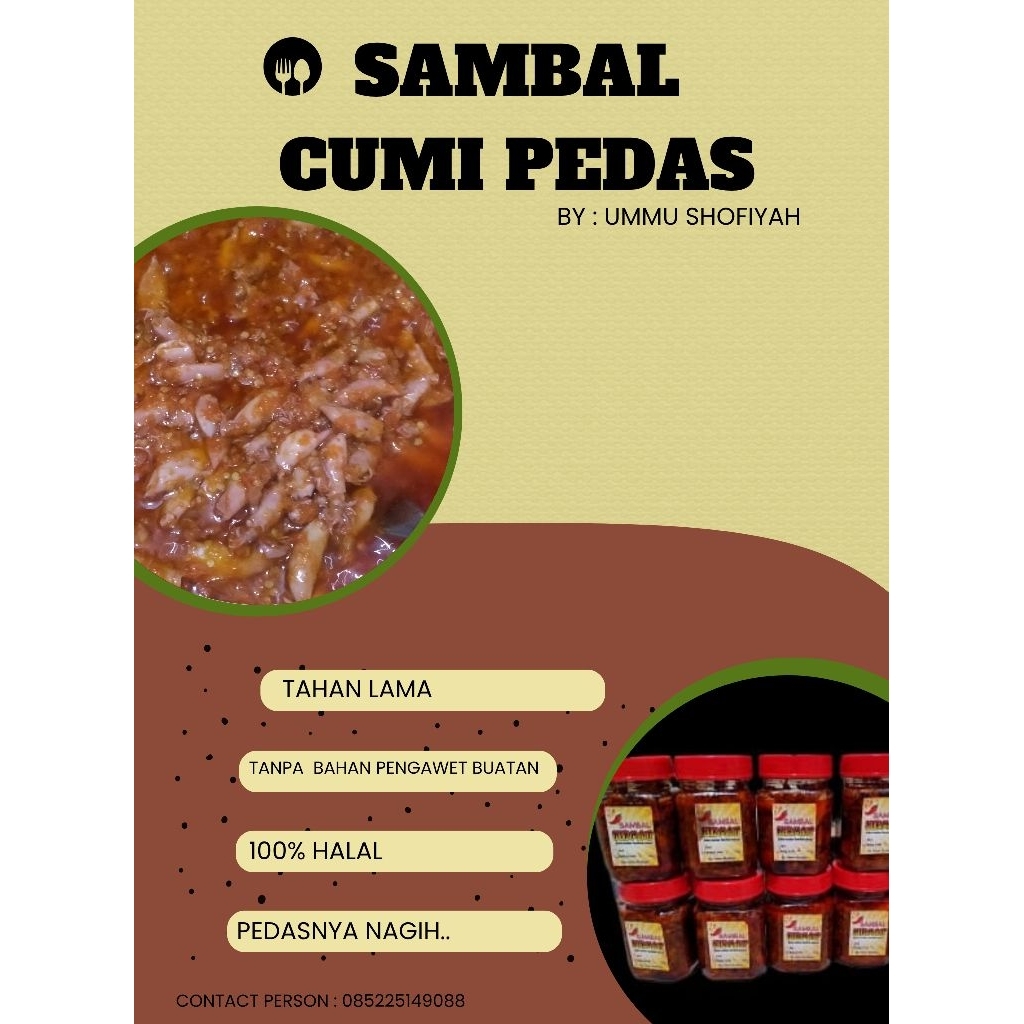 

SAMBEL BABY CUMI EXTRA PEDAS best seller