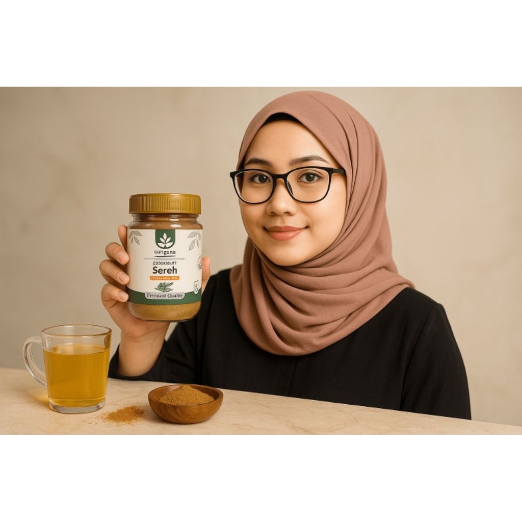 

TERBARU Sereh Bubuk Murni Alami Asli 100%