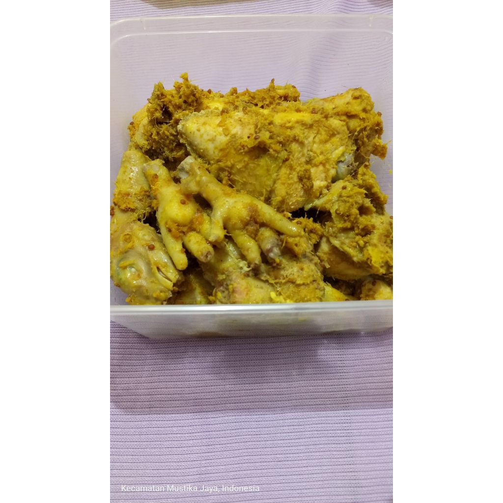 

ayam ungkep bumbu kuning