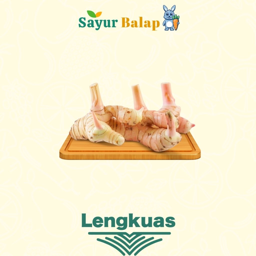 

Lengkuas - 150 Gram - Sayur Balap Lampung