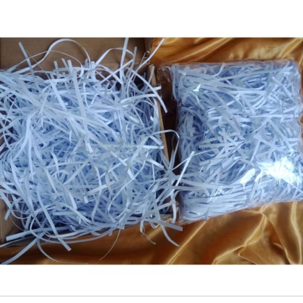 

Shredder Paper (20gram) | Kertas Cacah | Kertas Serut | Kertas Potong | Kertas Suwir | Isian Hampers | Isian Parcel