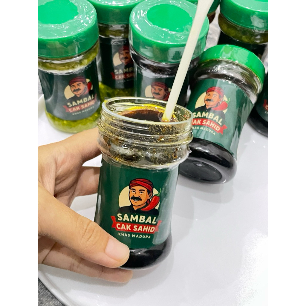 

SAMBAL BUMBU HITAM MADURA CAK SAHID