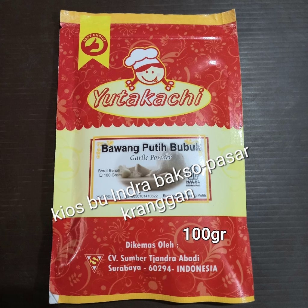 

yutakachi bawang putih bubuk 100 gr garlic powder