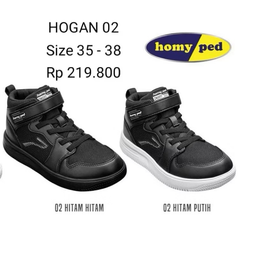 Sepatu Homyped HOGAN 02 Sepatu Boots Anak Sekolah Unisex Terbaru