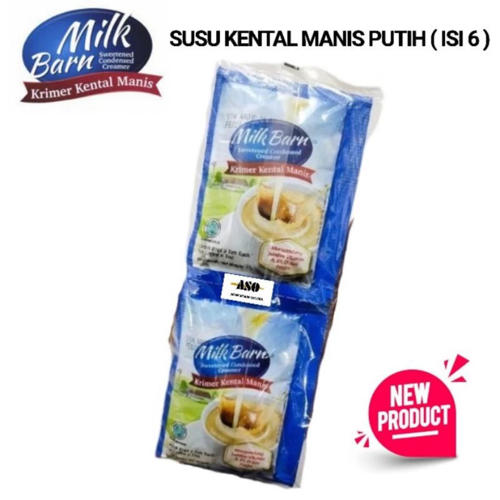 

frisian flag susu kental manis sachet ( isi 6 pcs )