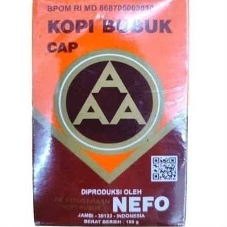 

Kopi Cap AAA "Kopi Bubuk 100 g Khas Jambi by OSB