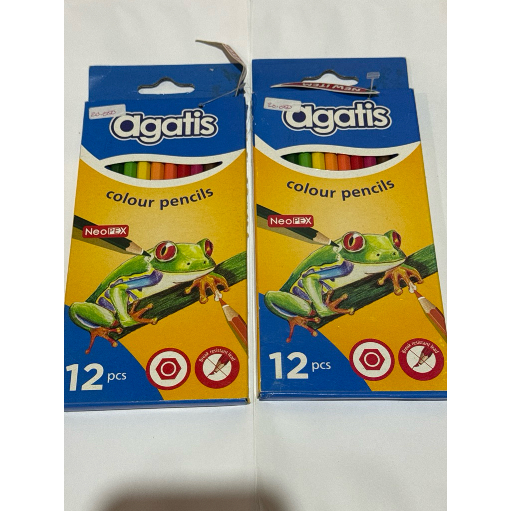 

Pensil warna Agatis 12 warna neo Pex