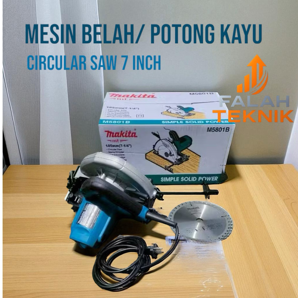 Promo Maktec Mt583 Mesin Potong Kayu Circle Circular Saw Mt 583