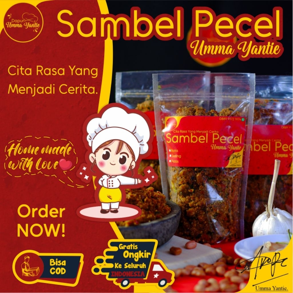 

Sambel Pecel Asli Madiun 250 Gram Premium Rumahan Halal