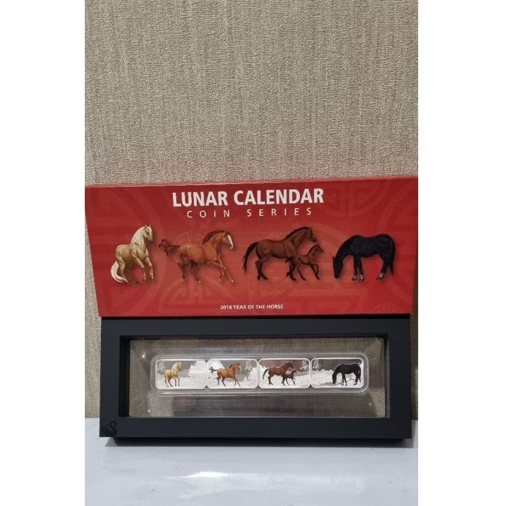 Silver Perak Koin the Perth Mint Australia Shio Kuda