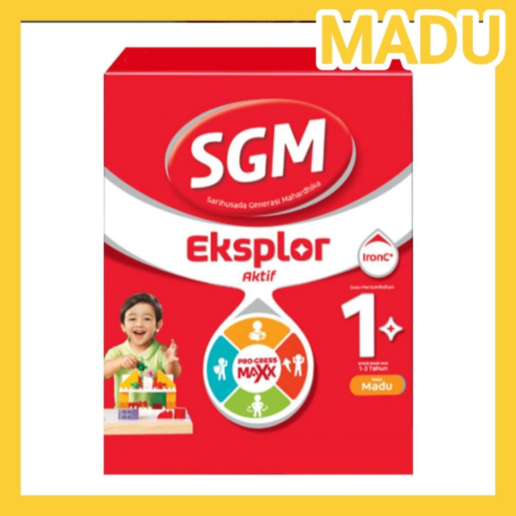 

SGM Explore 1+ IronC Susu Bubuk Pertumbuhan Anak MADU 900g