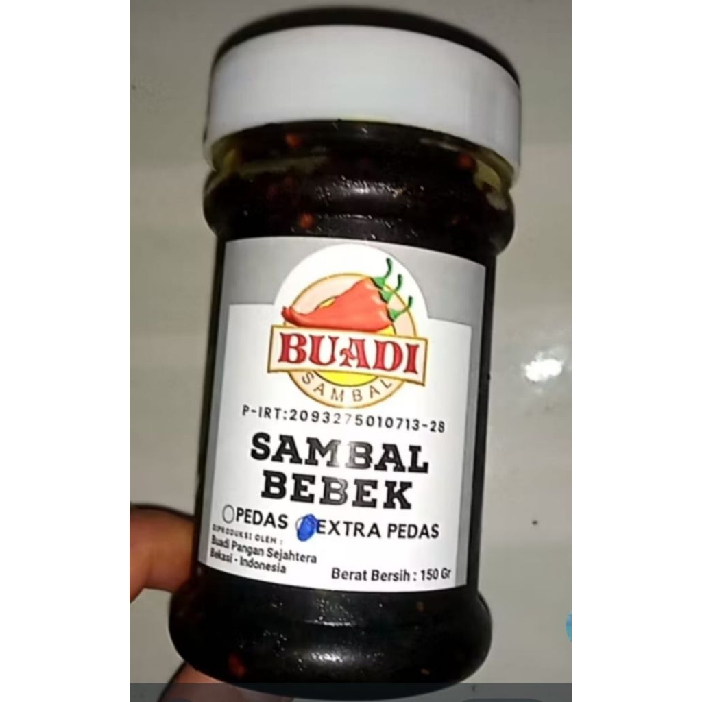 

Sambal bebek Bu Adi (Extra Pedas) #Garsi5