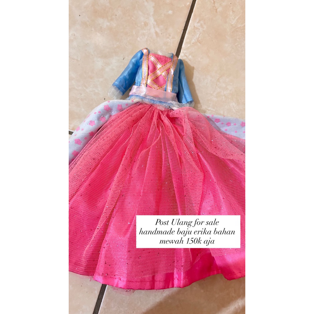 [READY] Baju Barbie Erika Handmade