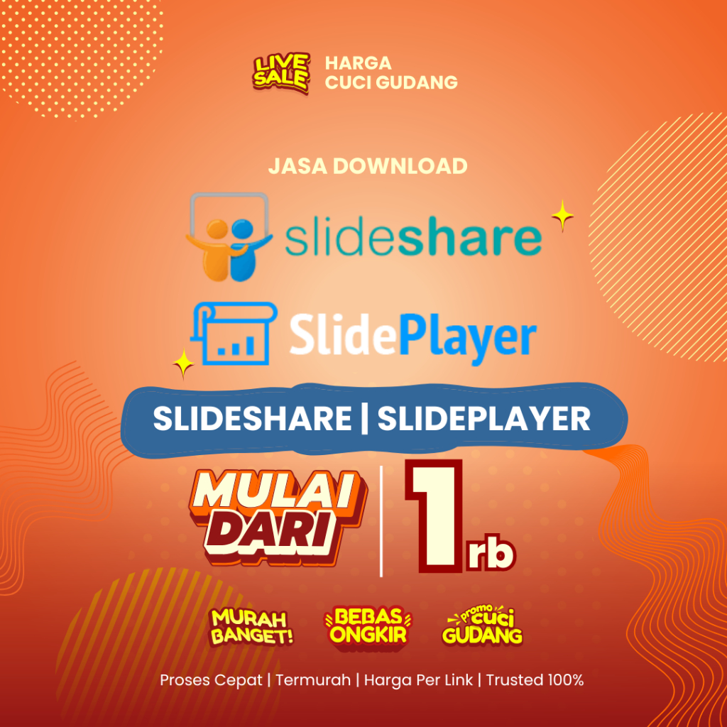 Jasa Unduh Download Slideshare Slideplayer per file
