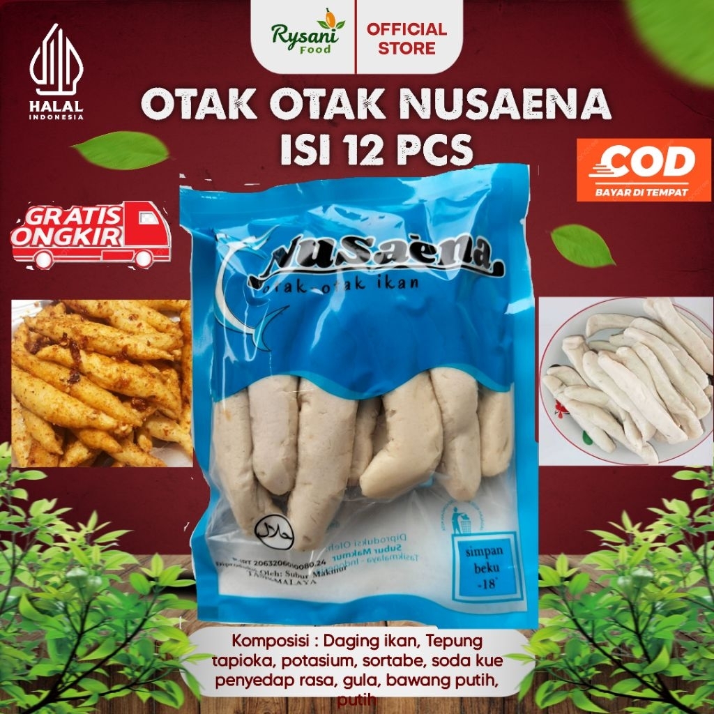 

OTAK OTAK IKAN TENGGIRI ISI 12 // ENAK GURIH RENYAH