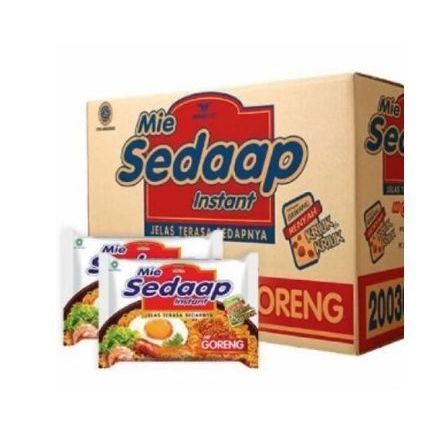 

MIE SEDAAP GORENG 1 dus isi 40 pcs