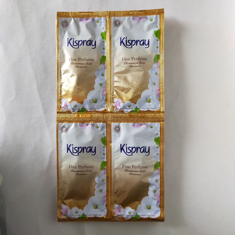 KISPRAY GOLD 1000 ( 10ML ) RENCENG ( 6 SACHET )