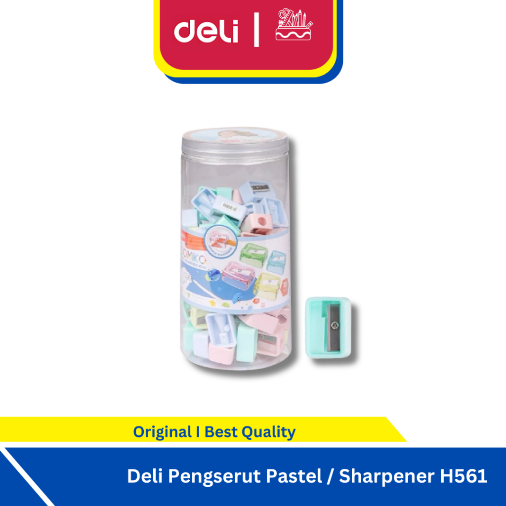 

Deli Pengserut Pastel / Sharpener Murah Lucu Satuan - H561