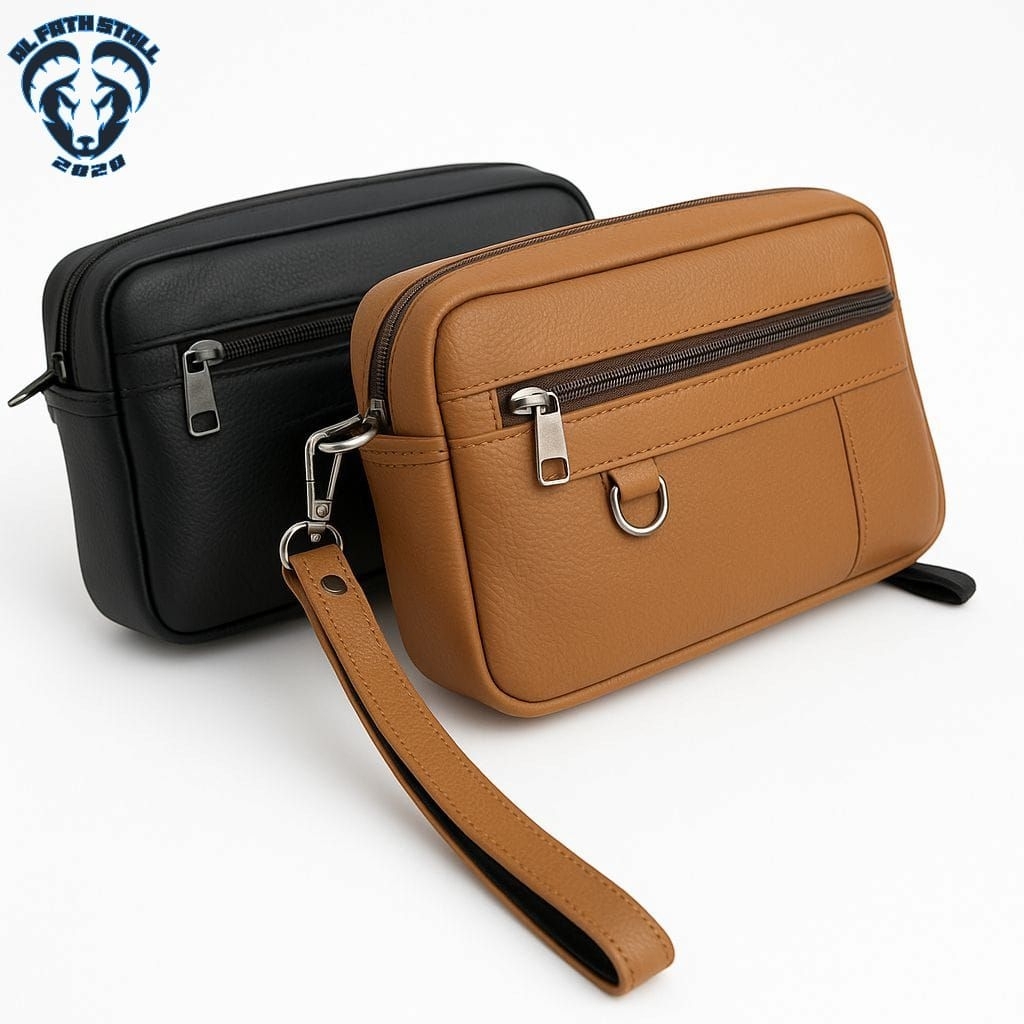 Hanbag Kulit Asli Tas Tangan Minimalis Kulit Asli Hanbag Anti Air Anti Api