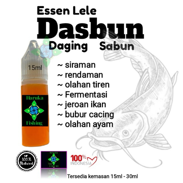 Essen Dasbun untuk mancing lele aroma daging sabun