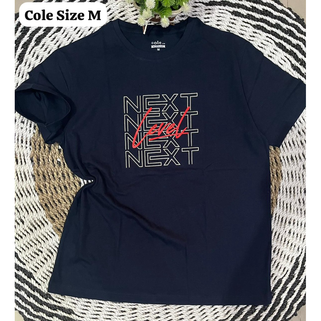 Kaos Cole Ori Dewasa Size S sampai XL