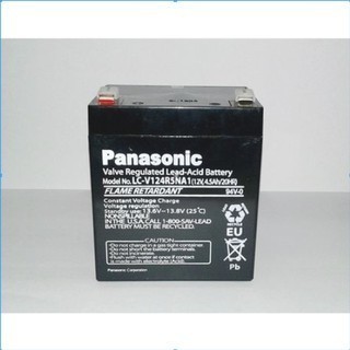 Batre Ups Panasonic 12V 4.5AH Baterai UPS Battery 12 V 4.5 ah