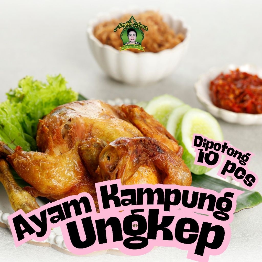 

AYAM KAMPUNG Ungkep Lengkuas Frozen- Dipotong 10 Bagian. SIAP GORENG/HANGATKAN