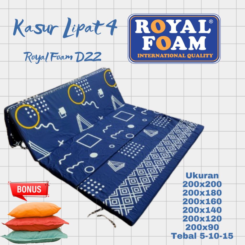 Kasur Lipat Royal Foam D22 | Royal Foam | Kasur Awet | Kasur Murah |