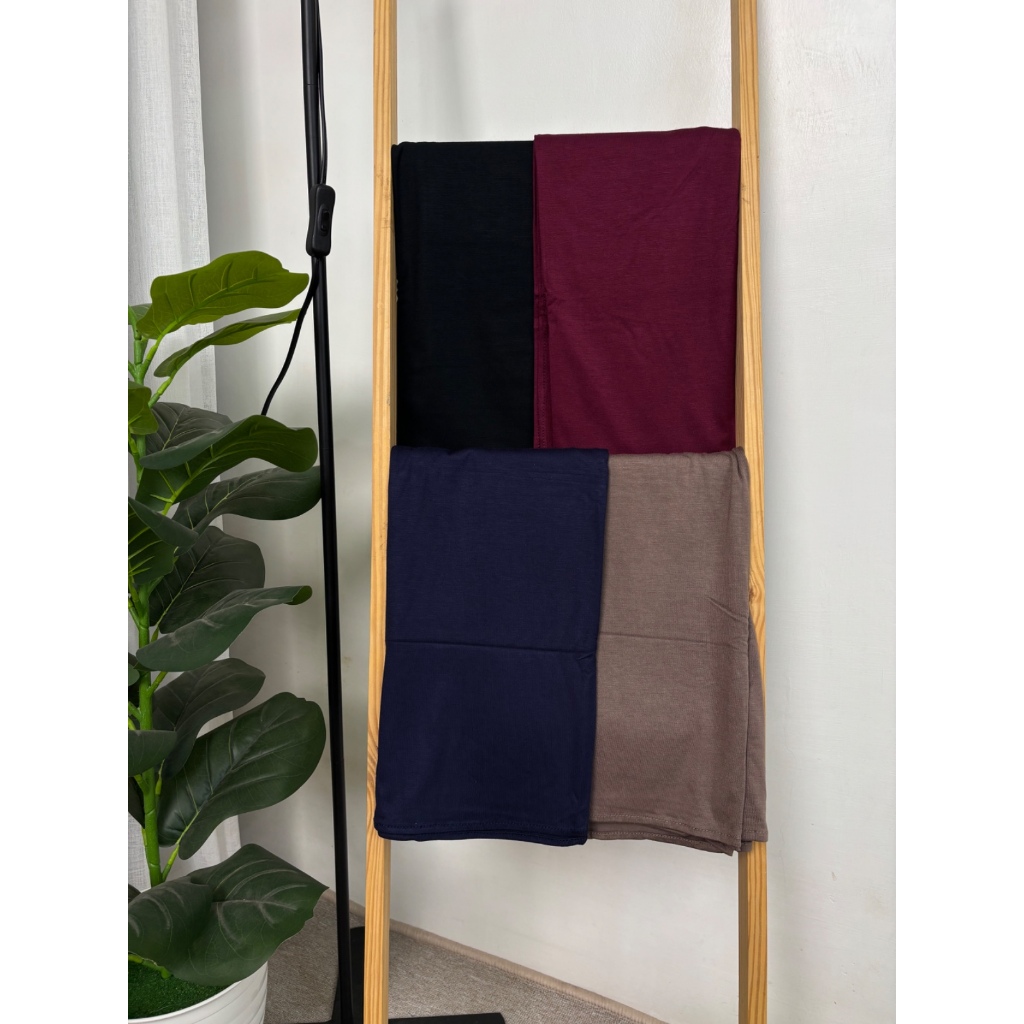 Kerudung Pashmina Kaos Zainab Collection Jilbab Muslim Syari