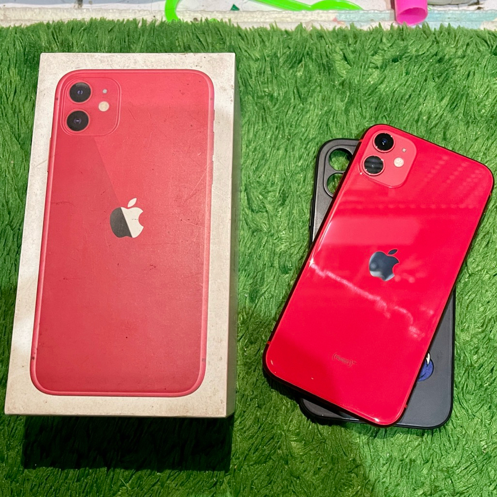 iphone 11 inter 128 handphone dus wifi only