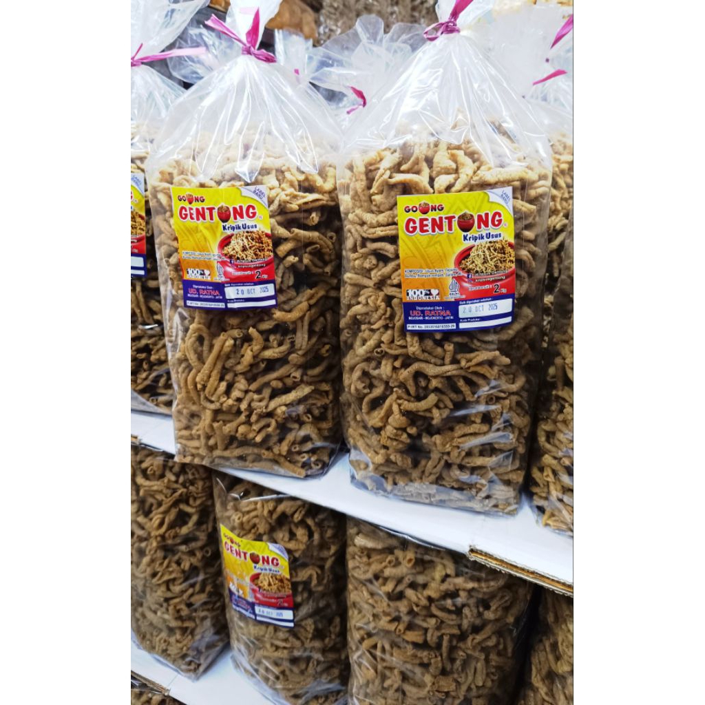 

COD - KRIPIK USUS GENTHONG ORIGINAL 1KG