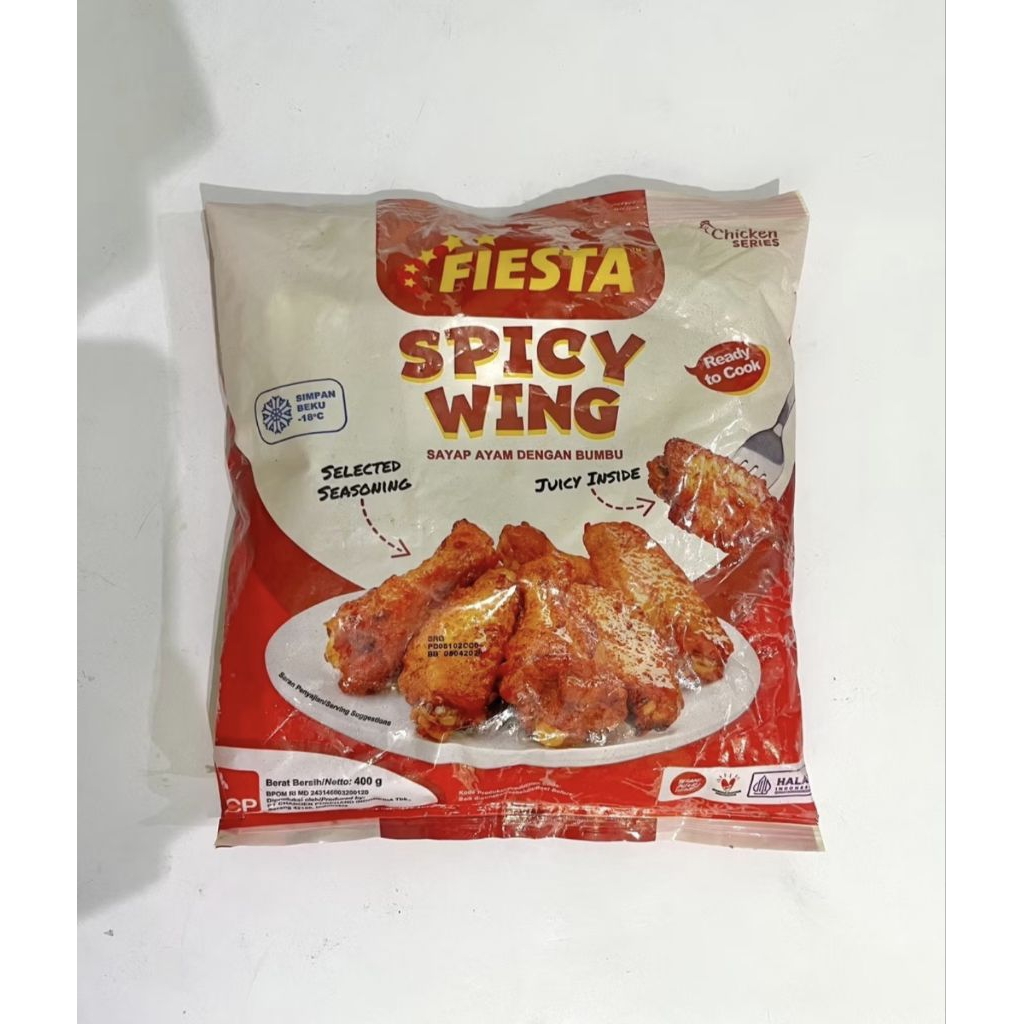 

Spicy Wing Fiesta 500gr 100% HALAL