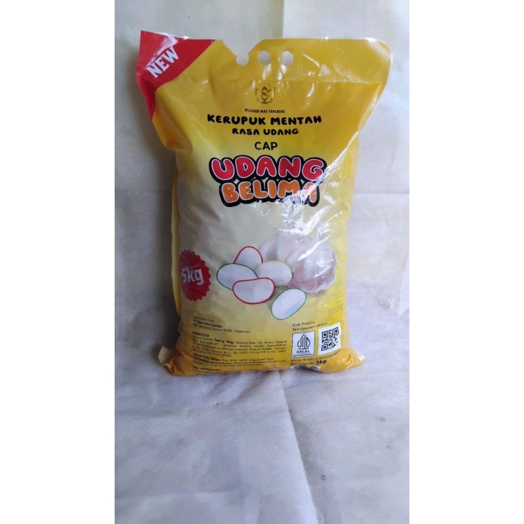 

Kerupuk udang Belima Pelangi/Kerupuk seblak/Kerupuk Pelangi/Kerupuk Udang 5 Kg