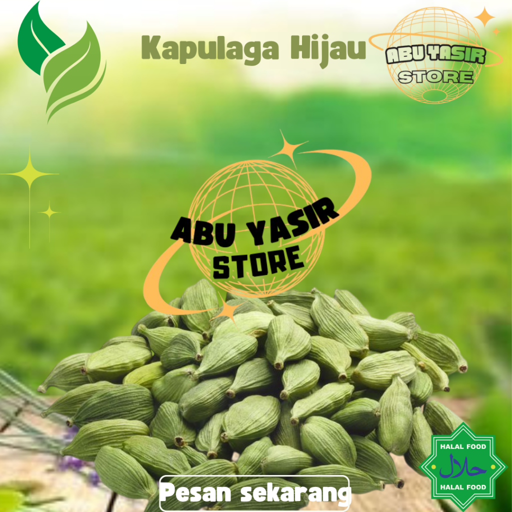 

Kapulaga Hijau India 100 Gram – Rempah Premium Beraroma Kuat & Murni