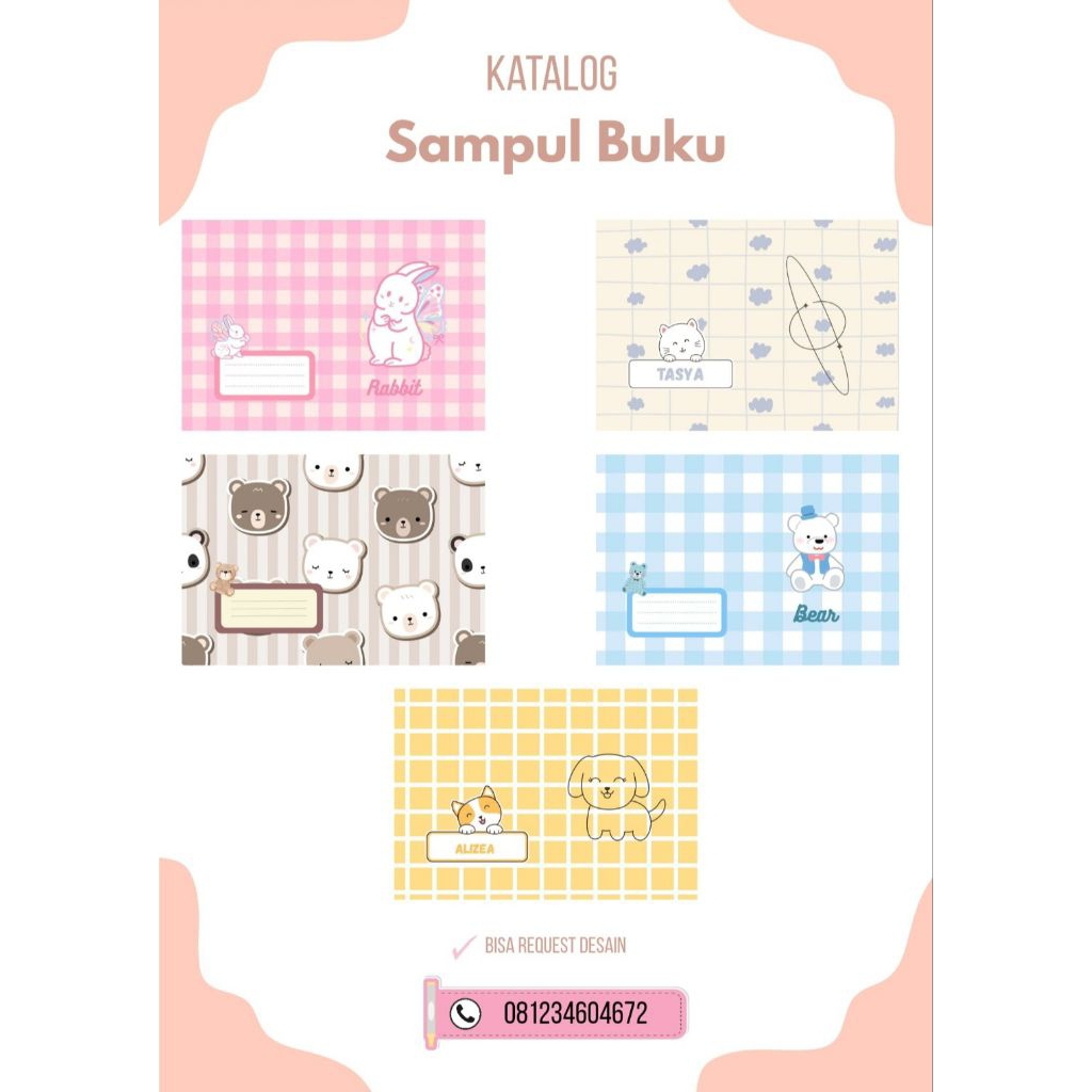 

Sampul buku dan Buku tulis