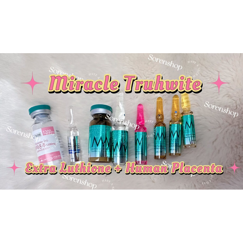 MIRACLE WHITE TRUWHITE SKINCARE PEMUTIH TUBUH DAN WAJAH AMAN