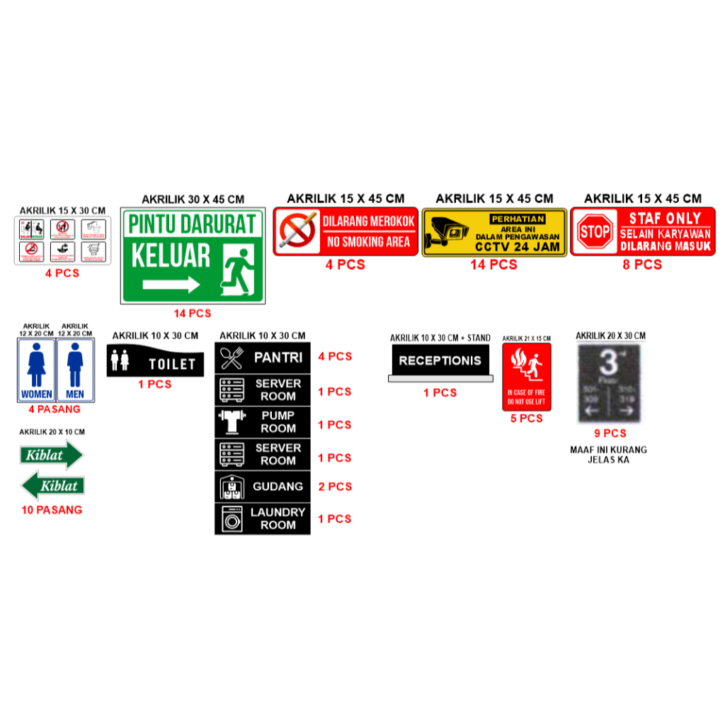 

PAPAN AKRILIK CUSTOM DESAIN