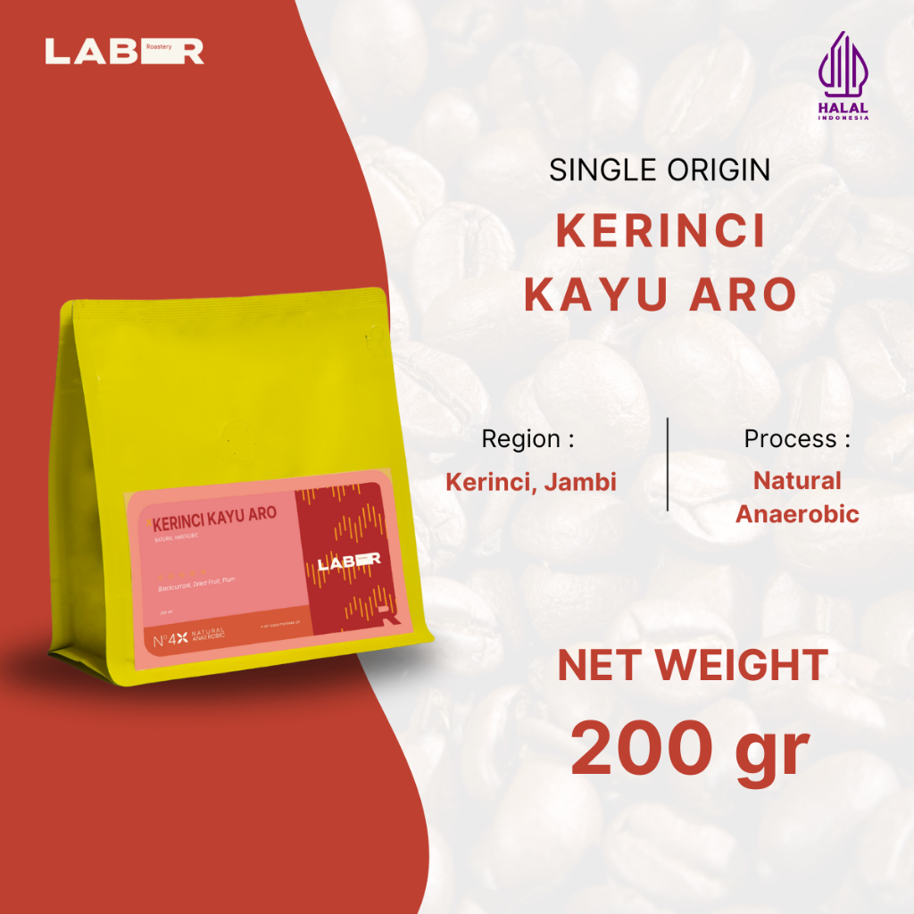 

LABR Kerinci Kayu Aro Single Origin (Filter Roast Coffee)