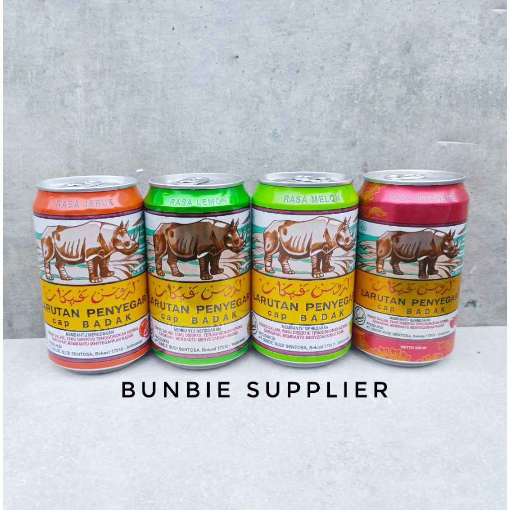 

Larutan Penyegar Cap Badak Kemasan Kaleng 320ml (SATUAN)