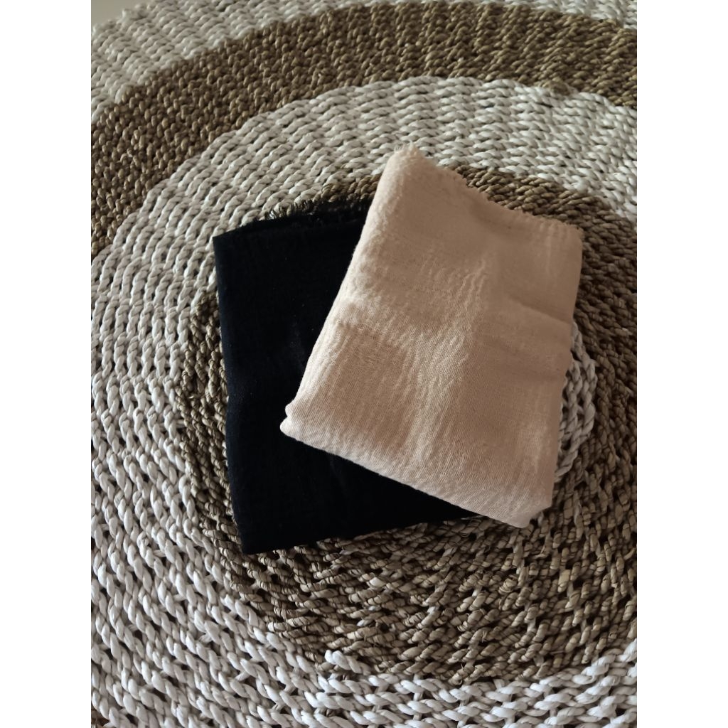 PRELOVED PASHMINA PLISKET CASHMERE CRINCLE KAOS VISCOSE