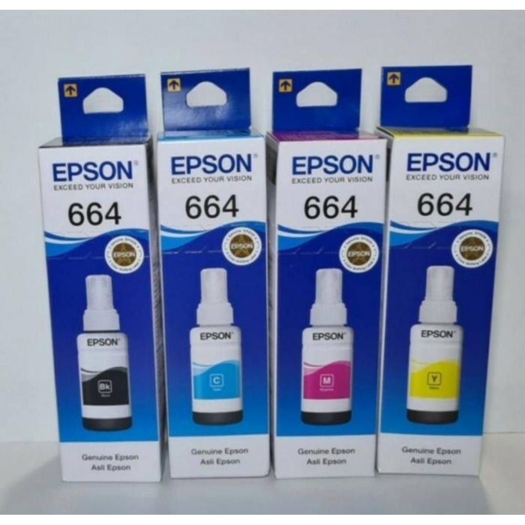 Tinta Original Epson 664 Printer L120 / L310 / L360 / L565 / L1300