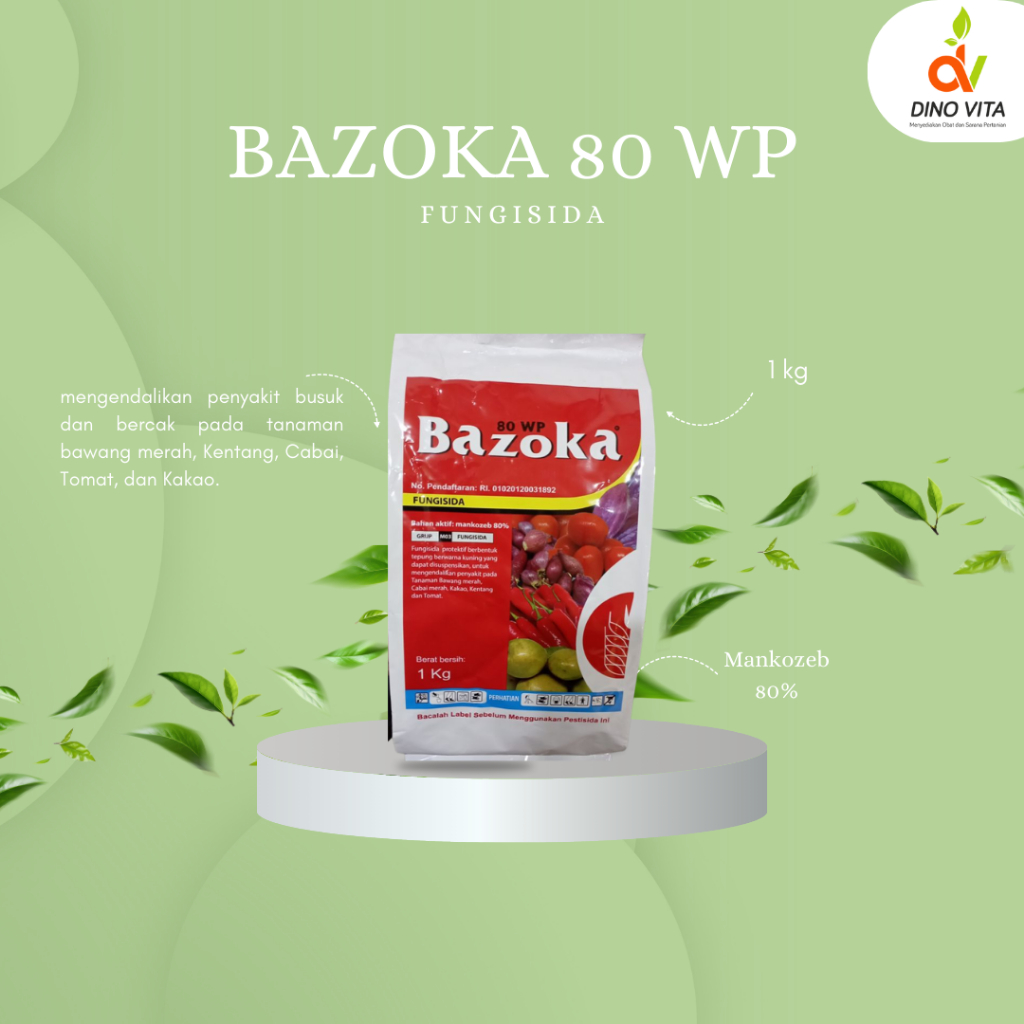 FUNGISIDA BAZOKA 80 WP 1kg
