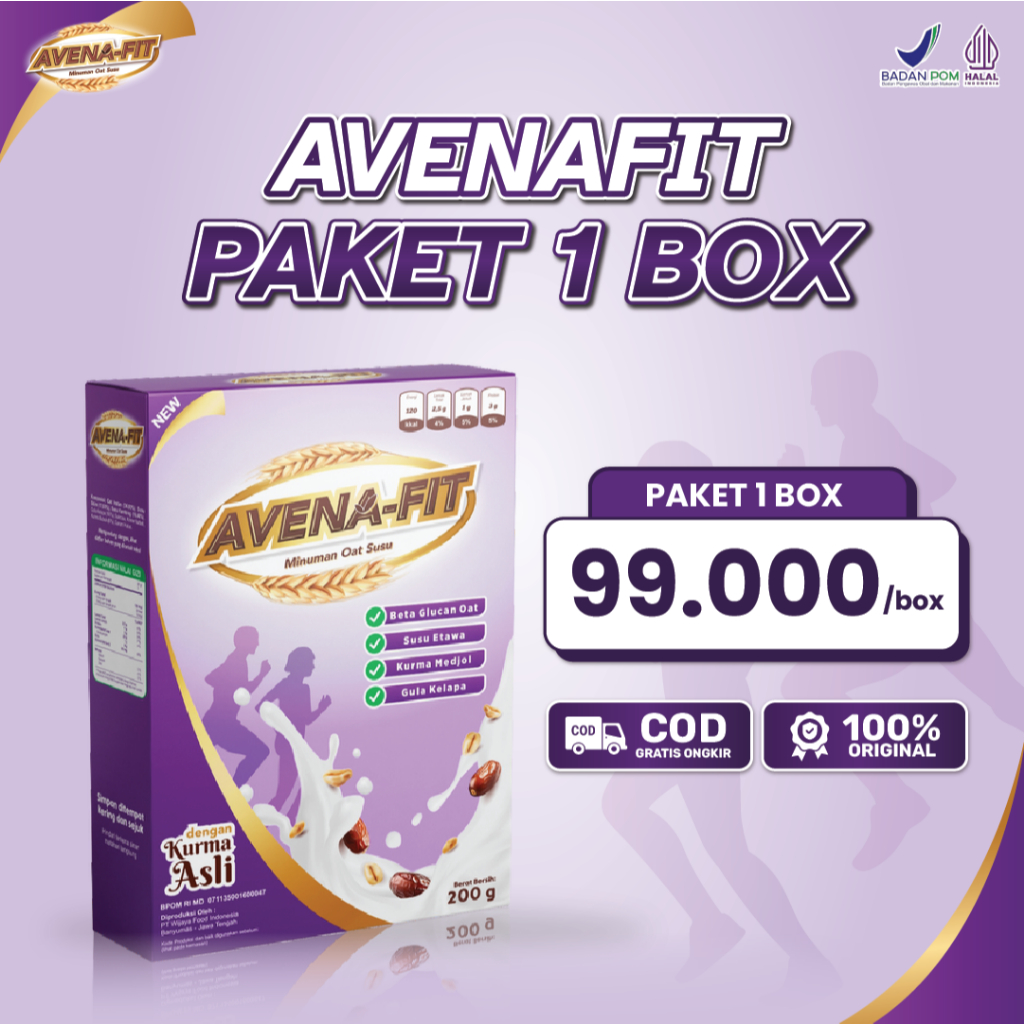 

AvenaFit - Menu Sarapan Alami Untuk Normalkan Kadar Kolesterol dan Nyeri Kesemutan