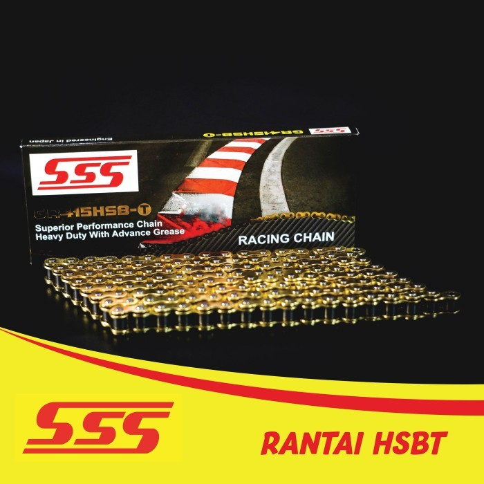Rantai Motor SSS 415 428 520 HSBT