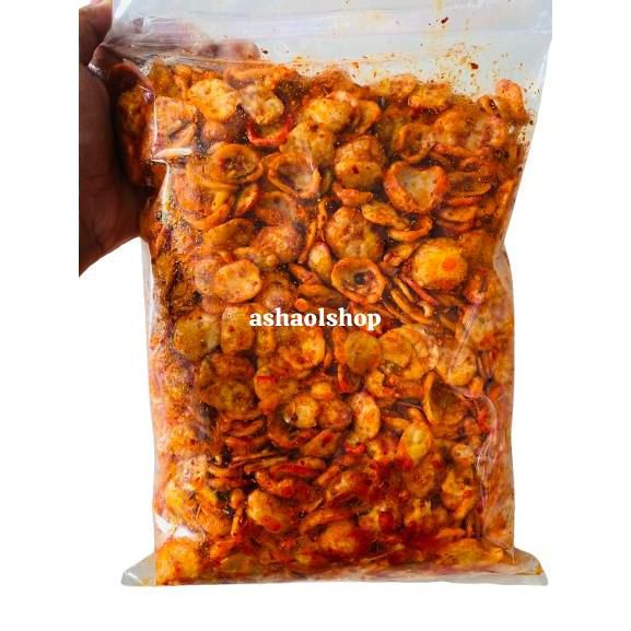 

kerupuk bawang 1kg pedas daun jeruk