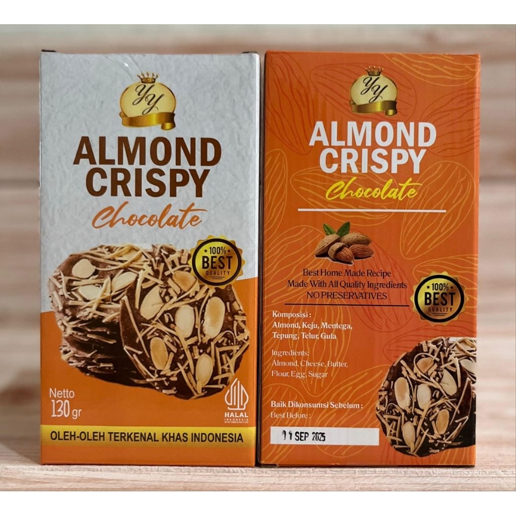 

Almond Crispy Coklat "YY